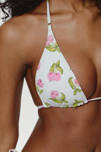 Grace Beaded Triangle Bikini Top - Cherry Picked
