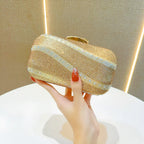 Vioraia Emerald Glitz Clutch Bag
