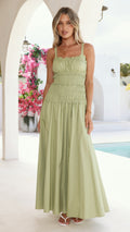 Willa Maxi Dress - Matcha