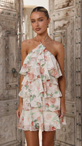 Soho Mini Dress - Orange Rose