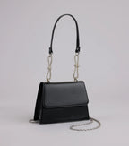 Quiet Glamour Rhinestone Bow Mini Bag