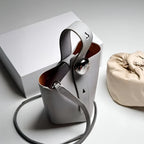 Vioraia Rosa Bucket Crossbody Bag