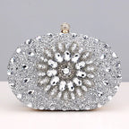 Vioraia Meghan Diamond Encrusted Clutch Bag