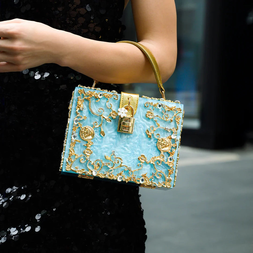Vioraia (CS) Acrylic Box Handbag
