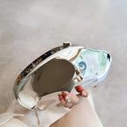 Vioraia Alba Acrylic Clutch Bag