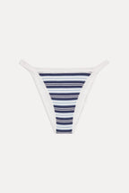 x JENNIE Tide Knit Bikini Bottom - Arctic Stripe