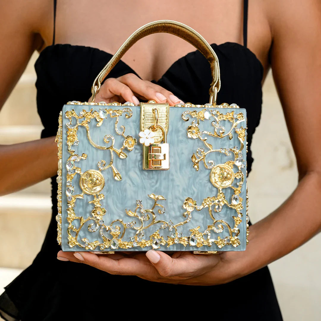 Vioraia (CS) Acrylic Box Handbag