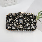 Vioraia Braelyn Bead Embroidered Clutch Bag