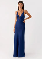 Sundowner Maxi Dress - Navy