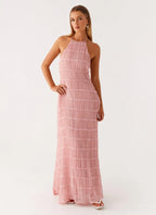 Aullie Maxi Dress - Pink