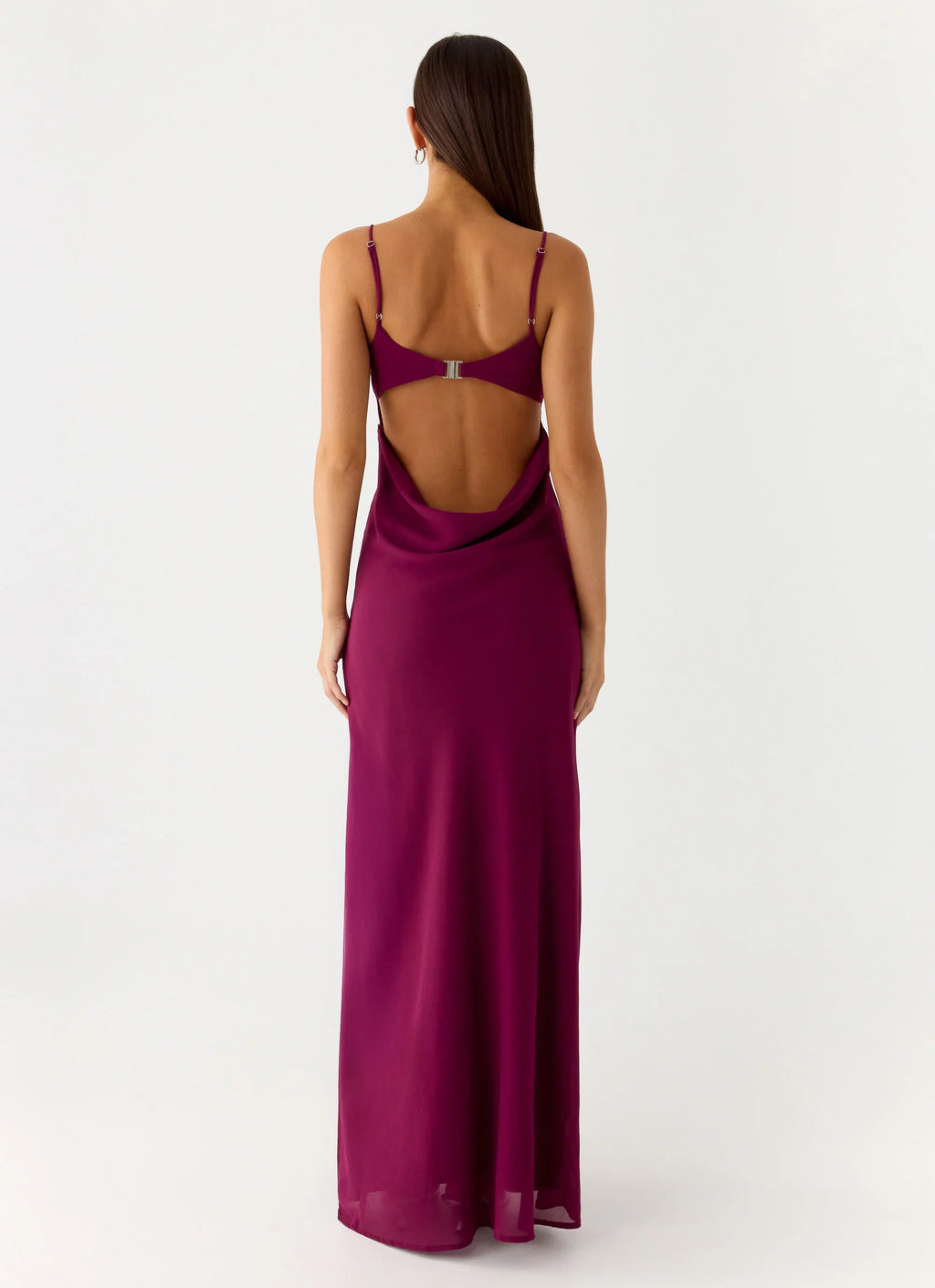 Alouette Maxi Dress - Plum