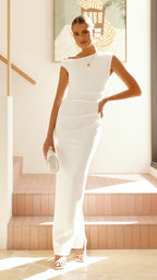 Lilah Maxi Dress - White