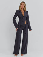 RIVERIA PANT CHARCOAL