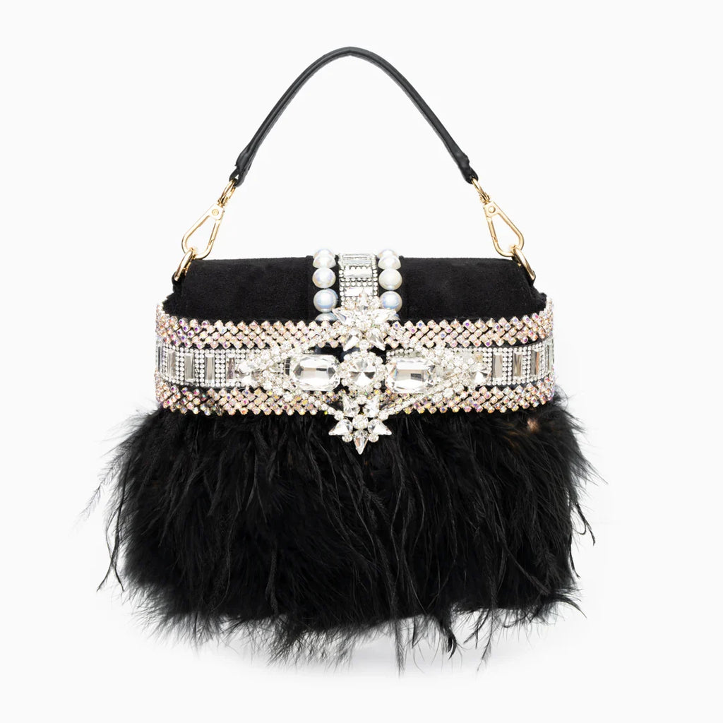 Vioraia Velora Feather Handbag