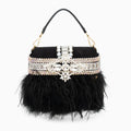 Vioraia Velora Feather Handbag