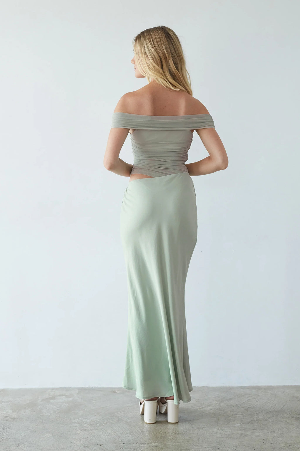 Rosalia Mesh Maxi Dress