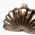Vioraia Chloe Shell Clutch Bag