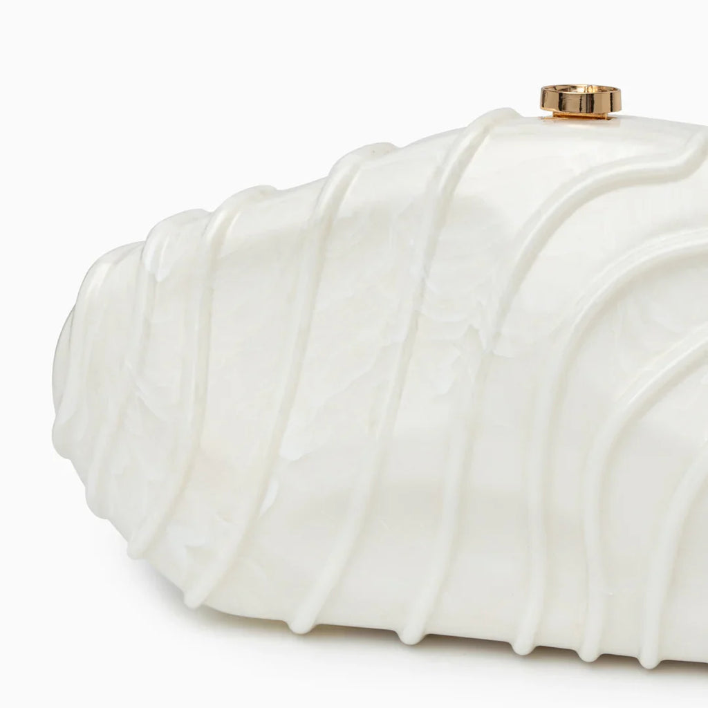 Vioraia Ravyn Shell Clutch Bag