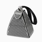 Vioraia Crystal Pyramid Handbag