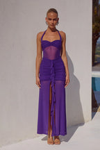 TALLULA MAXI DRESS - PURPLE