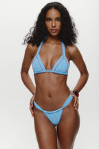Beckett Micro Bikini Bottom - Capri Sky