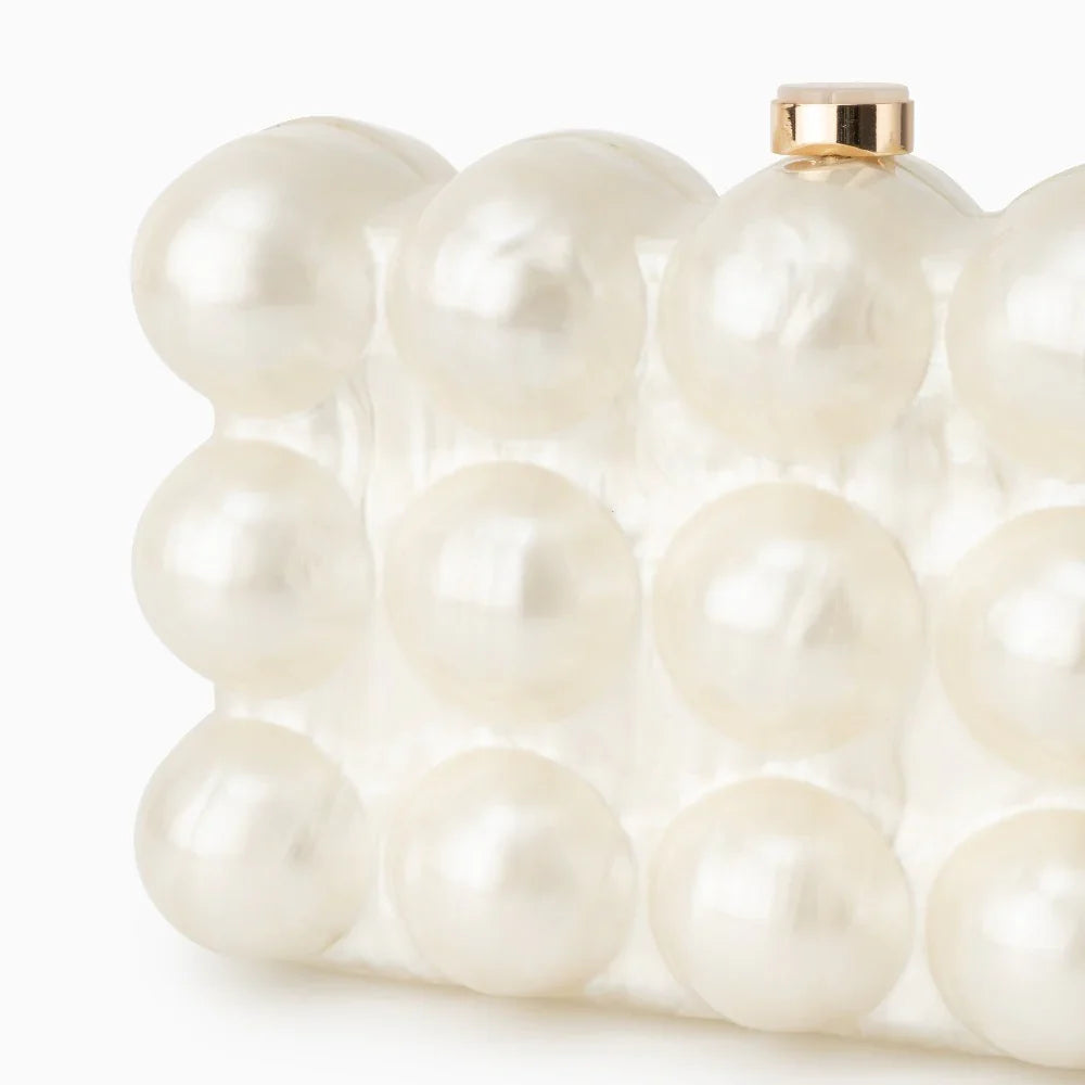 Vioraia (CS) Lorraine Acrylic Clutch Bag