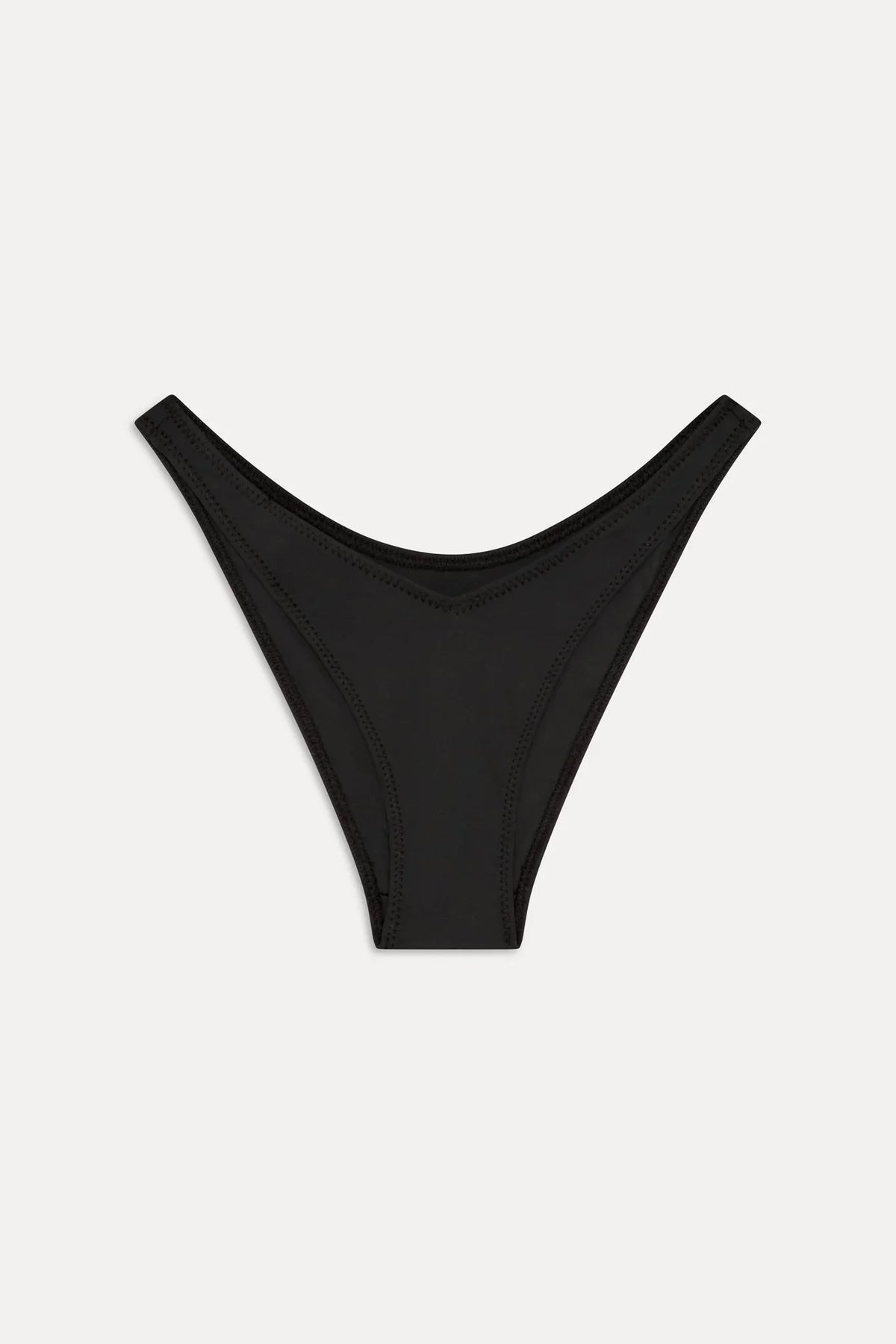 Harper Cheeky Bikini Bottom - Black