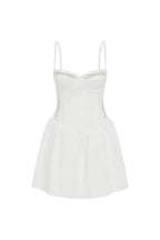 SOCORA MINI DRESS - WHITE