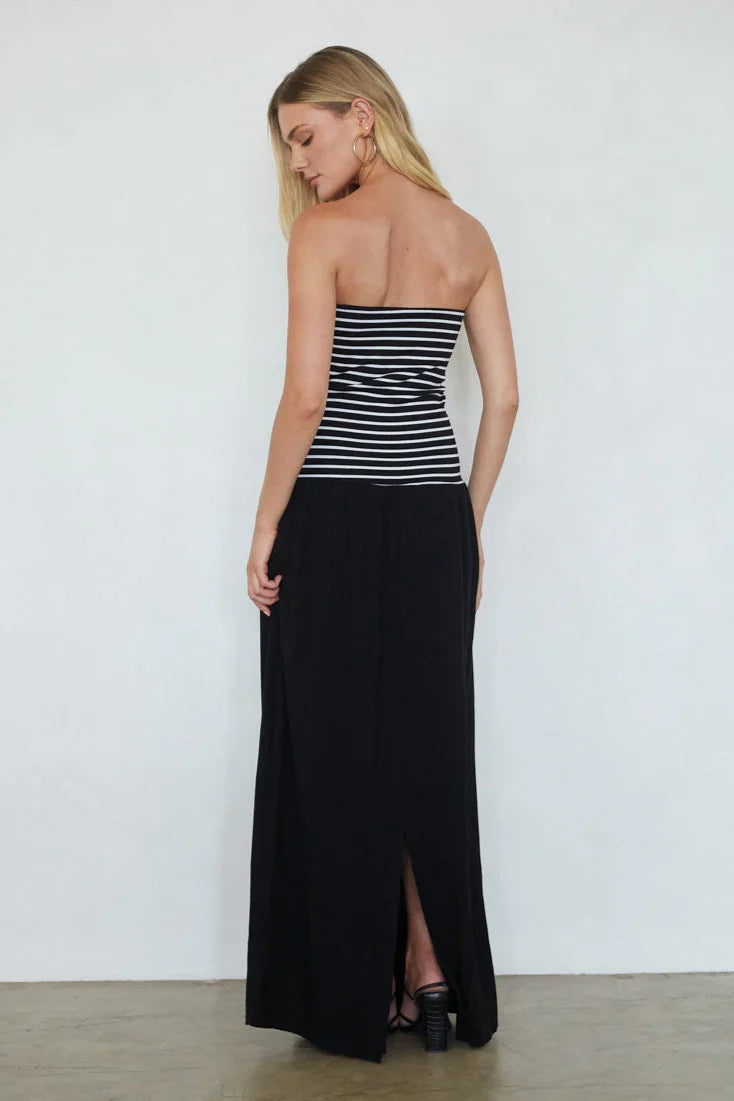 Toni Striped Maxi Dress