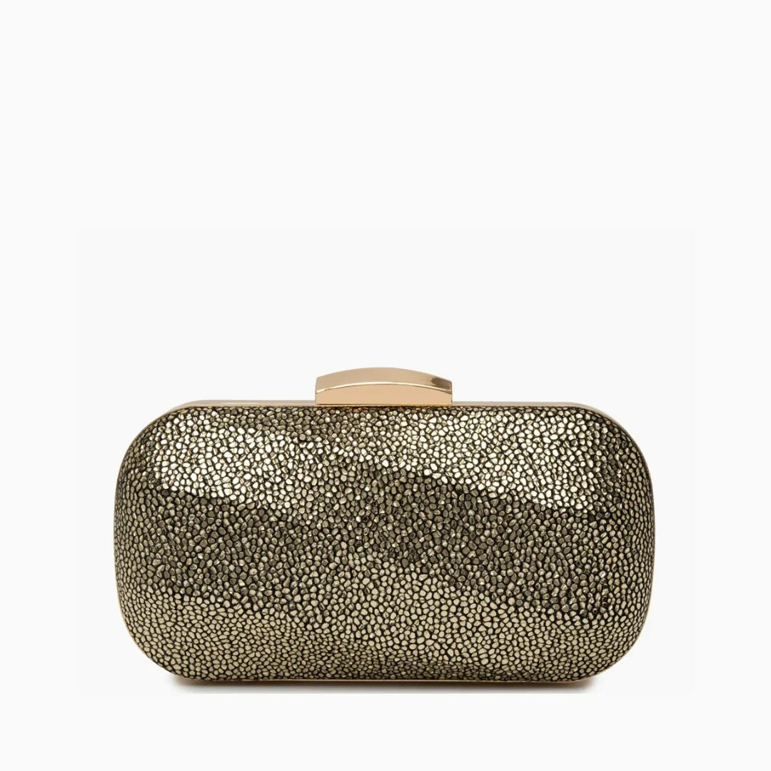 Vioraia Aurum Crush Clutch Bag