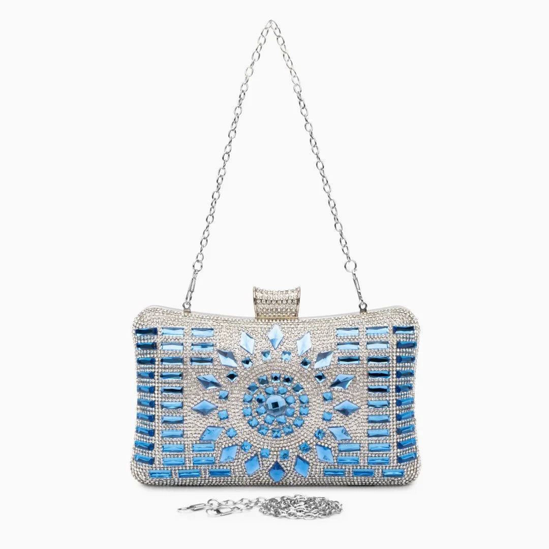 Vioraia Sparkling Clutch Bag