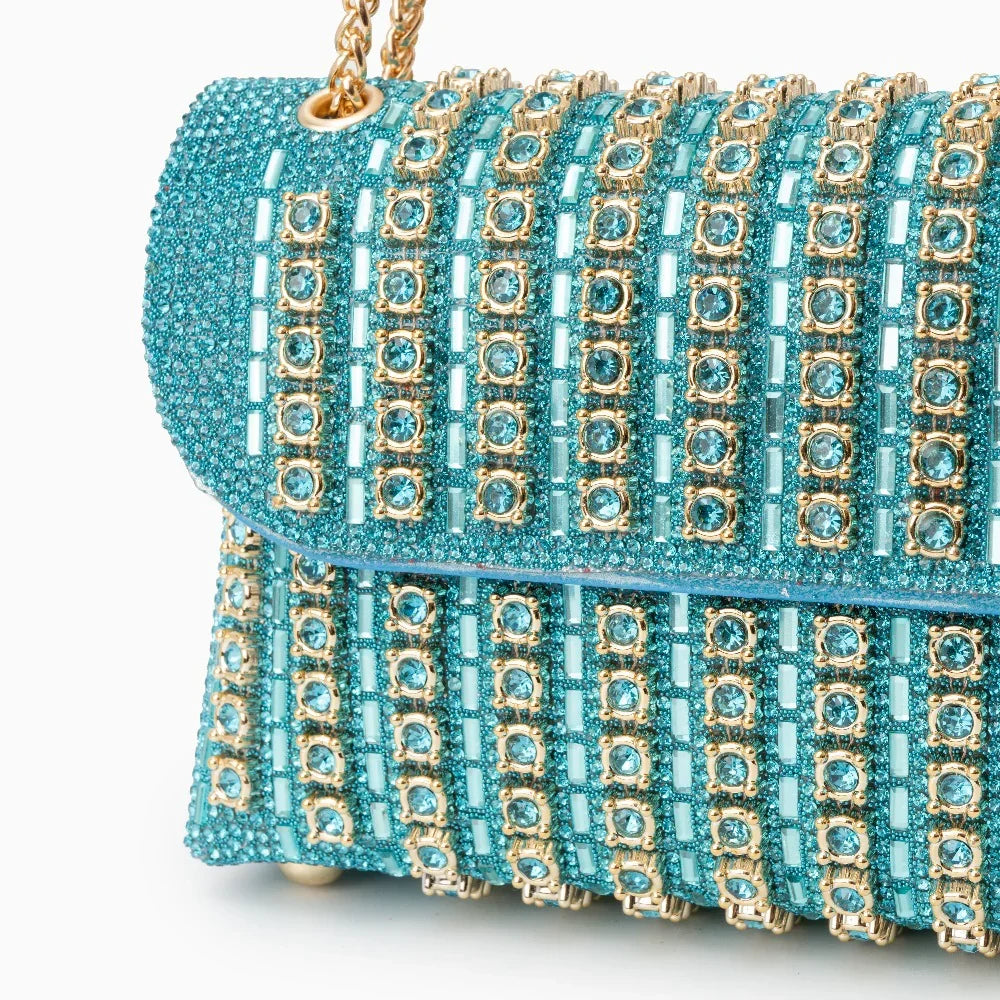 Vioraia (CS) Chantal Diamond Clutch Bag