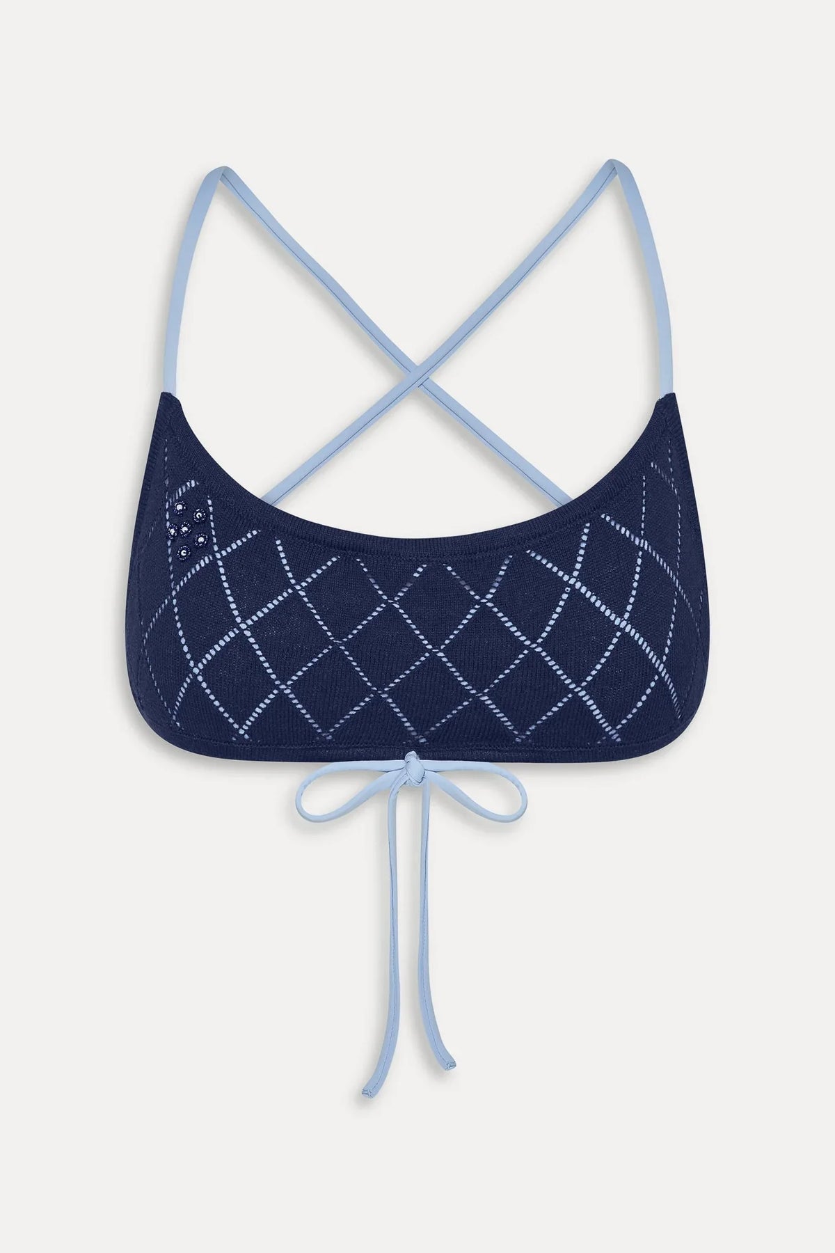 Dreamy Skimpy Bikini Top - Diamond Stitch