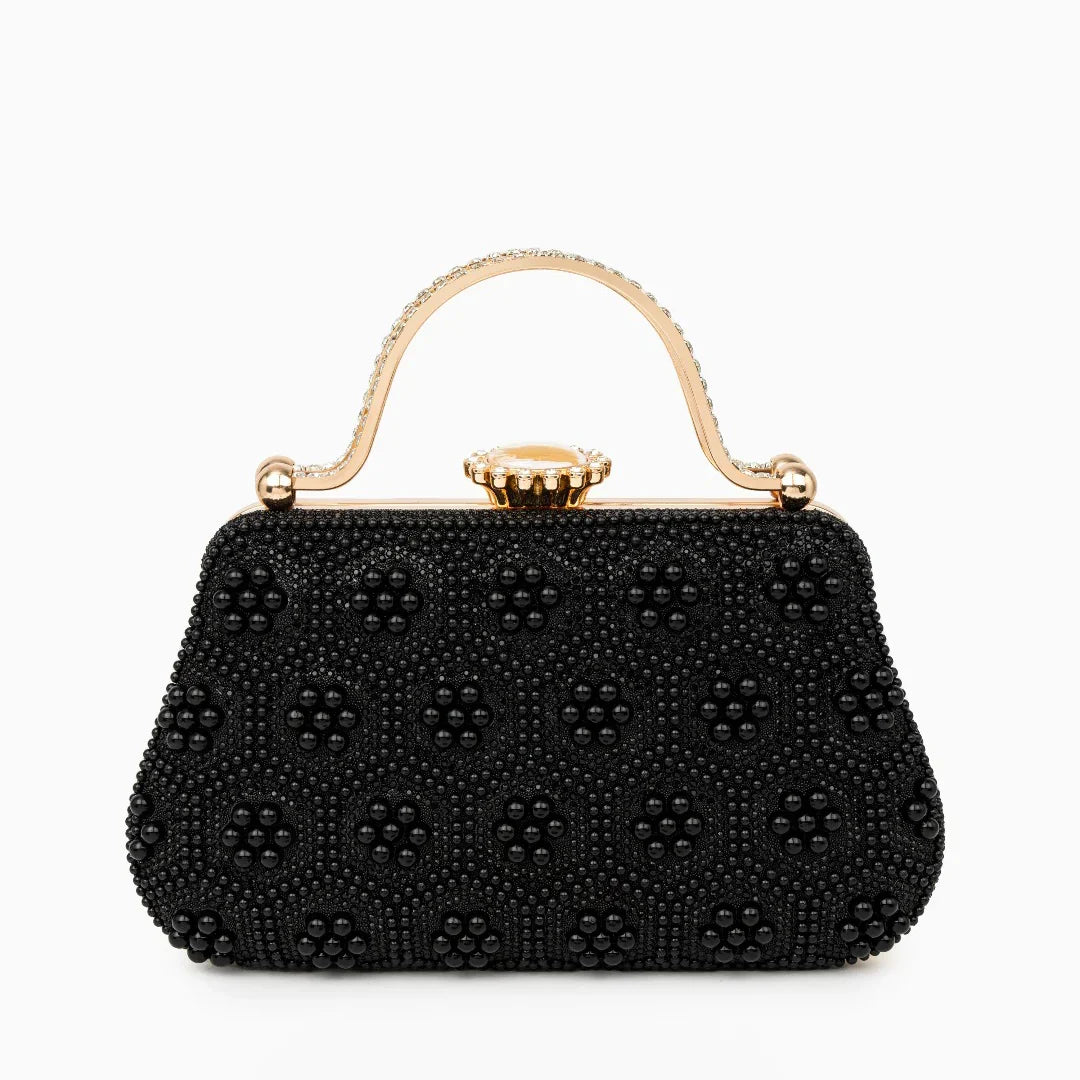Vioraia (CS) Clarab  Pearl Clutch Bag