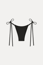Elena Skimpy Bikini Bottom - Black