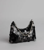 Disco Dreams Sequin Shoulder Bag