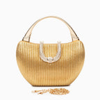 Vioraia Fancy Metallic Evening Handbag