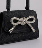 Tie It Together Glitter Mini Bag