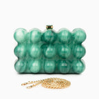 Vioraia Lorraine Acrylic Clutch Bag