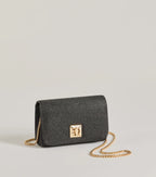Here For The Party Metallic Crossbody Clutch