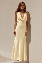 Gabriella Cowl Neck Maxi Dress