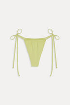 Tia Skimpy String Bikini Bottom - Yellow Mojito
