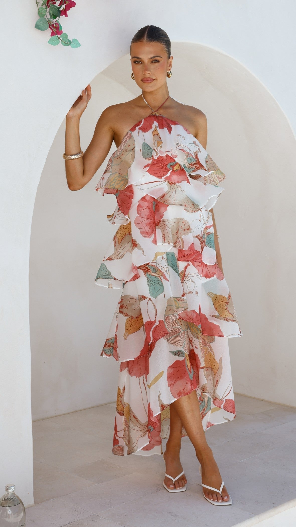 Soho Maxi Dress - Blush Lotus