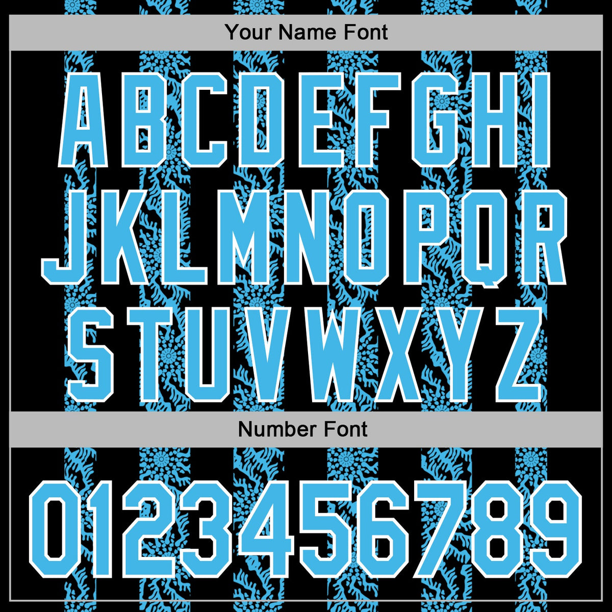Custom Stitched Black Sky Blue-White 3D Pattern Design Abstract Shape Sports Pullover Sweatshirt Hoodie