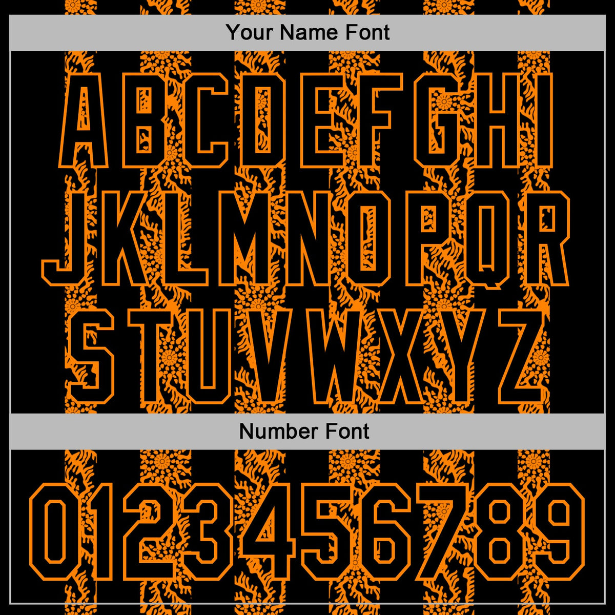 Custom Stitched Black Bay Orange 3D Pattern Design Abstract Shape Sports Pullover Sweatshirt Hoodie