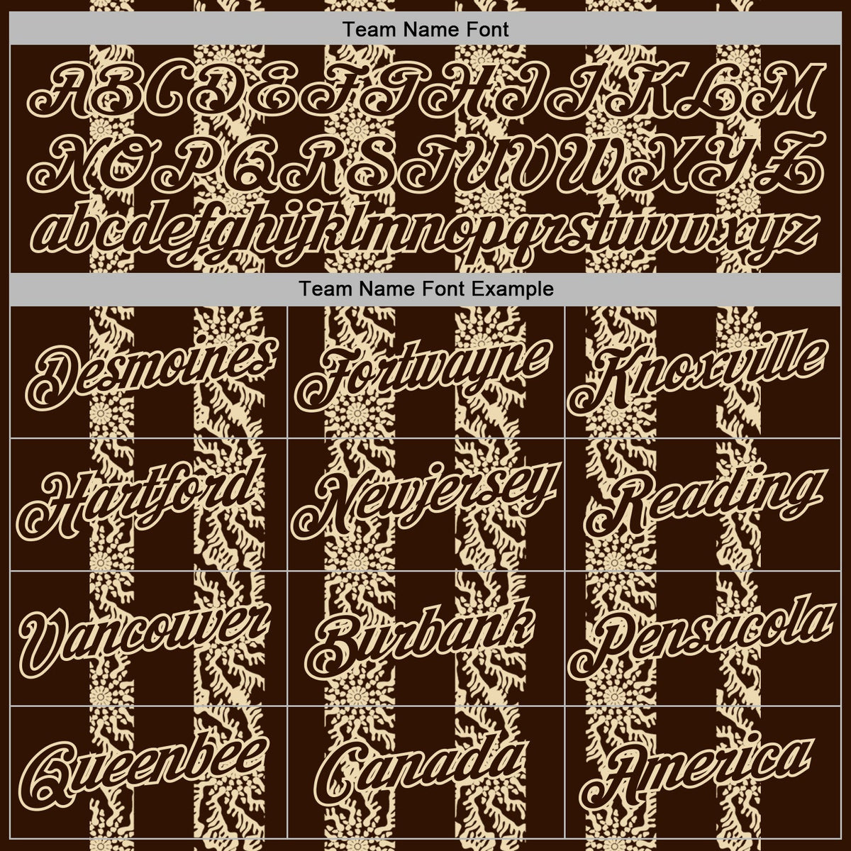 Custom Stitched Brown Cream 3D Pattern Design Abstract Shape Sports Pullover Sweatshirt Hoodie