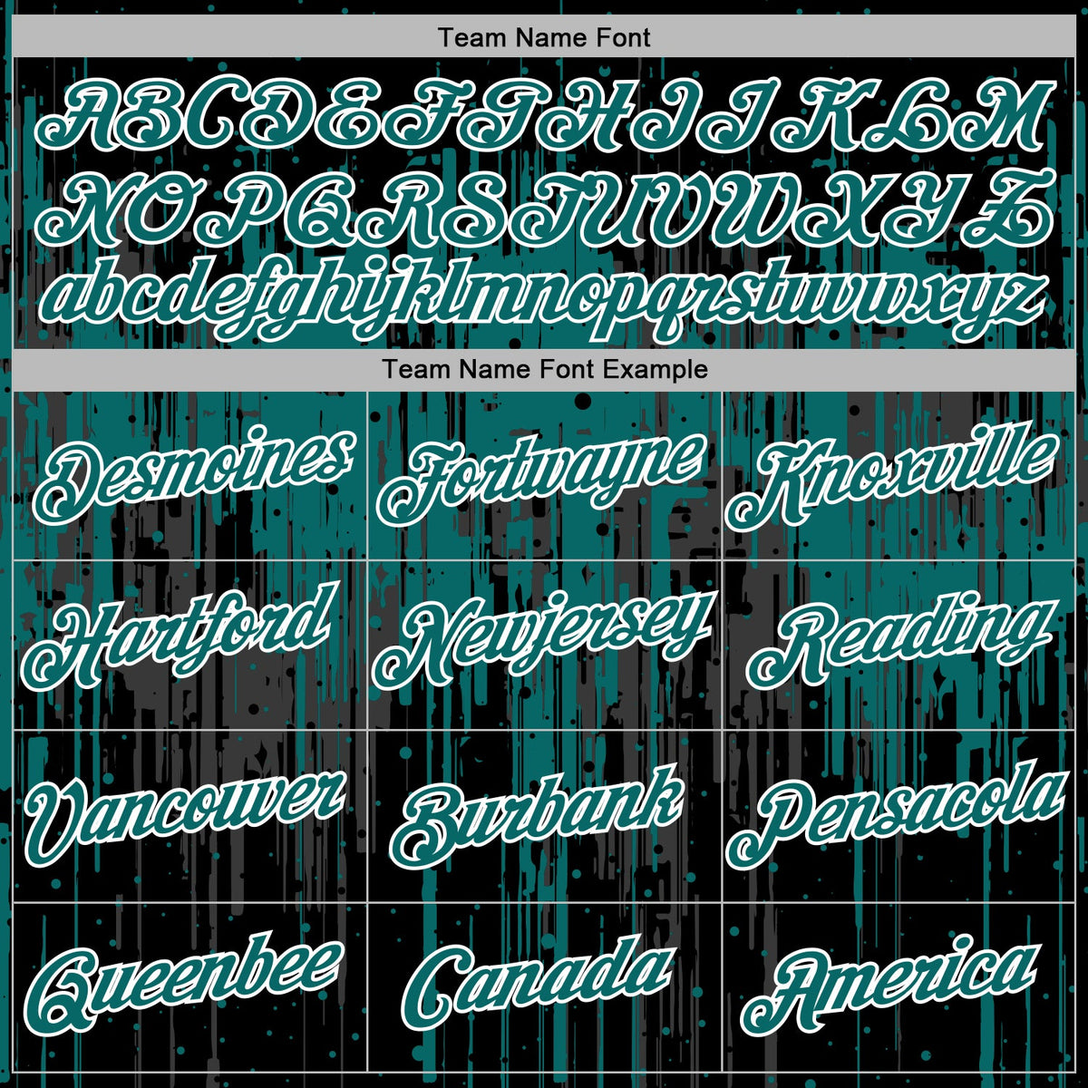 Custom Stitched Black Teal-White 3D Pattern Design Dripping Splatter Sports Pullover Sweatshirt Hoodie