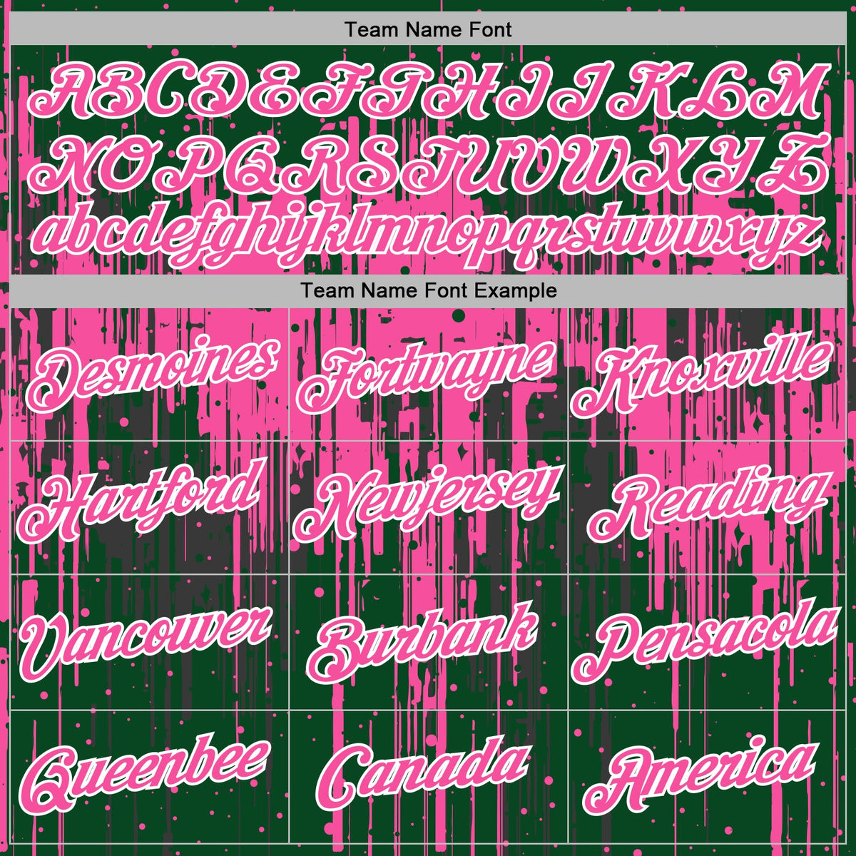 Custom Stitched Green Pink-White 3D Pattern Design Dripping Splatter Sports Pullover Sweatshirt Hoodie