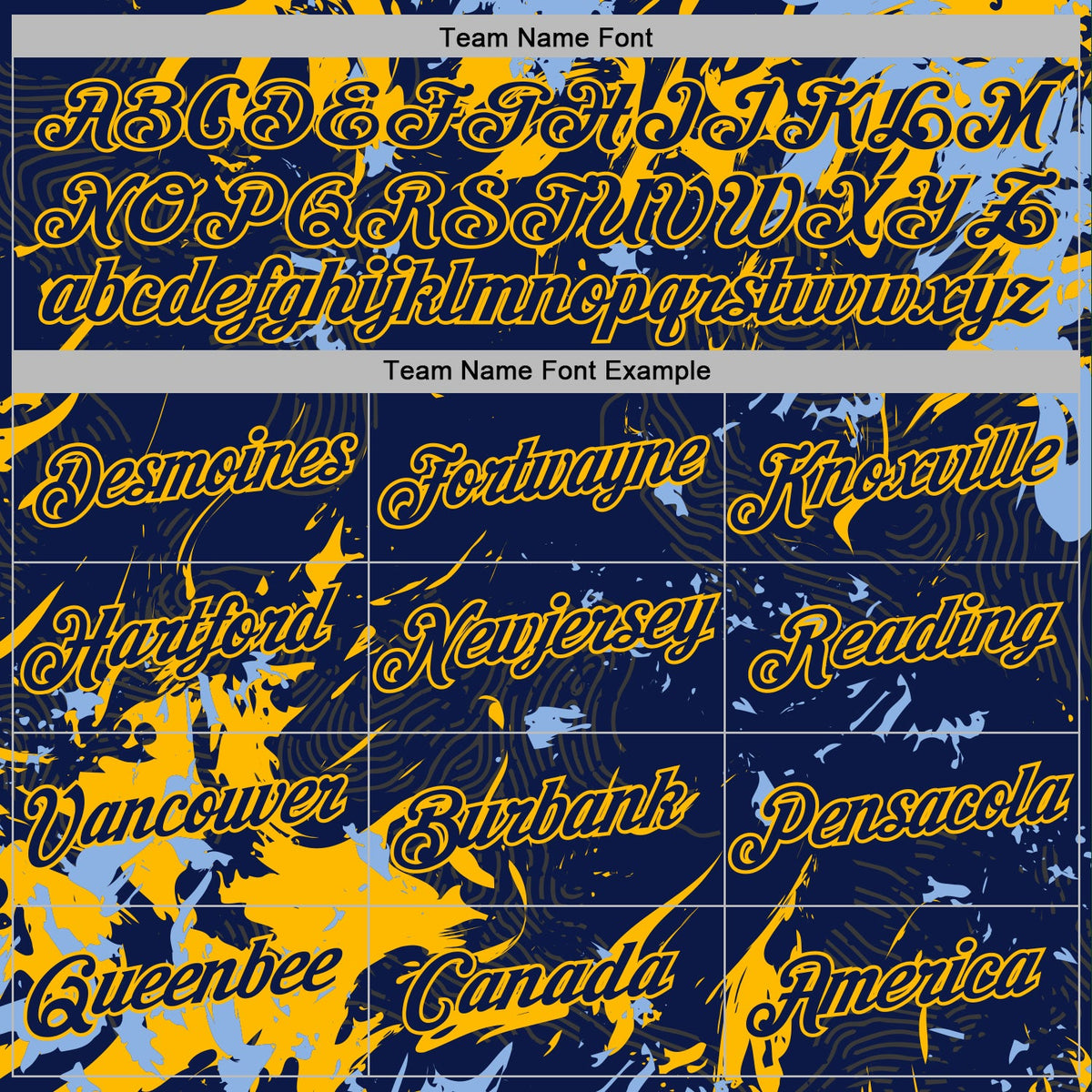 Custom Stitched Navy Gold-Light Blue 3D Pattern Design Splash Sports Pullover Sweatshirt Hoodie