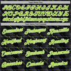 Custom Stitched Black Neon Green-White 3D Pattern Design Slant Lines Sports Pullover Sweatshirt Hoodie